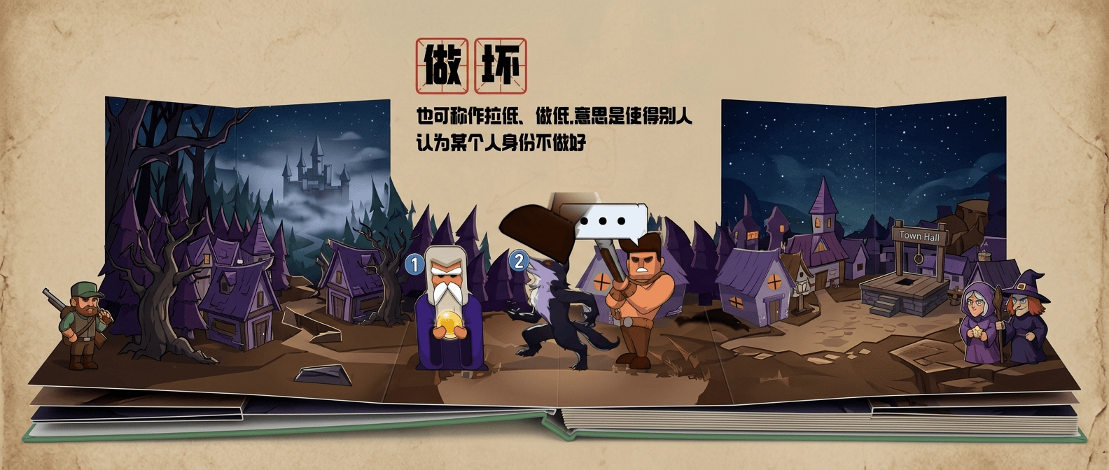 狼人杀做坏