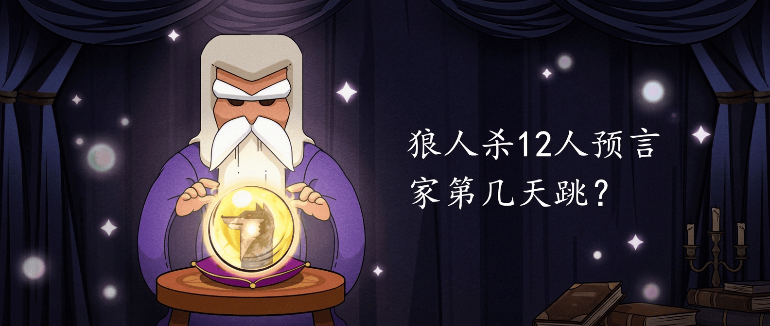狼人杀12人预言家第几天跳？