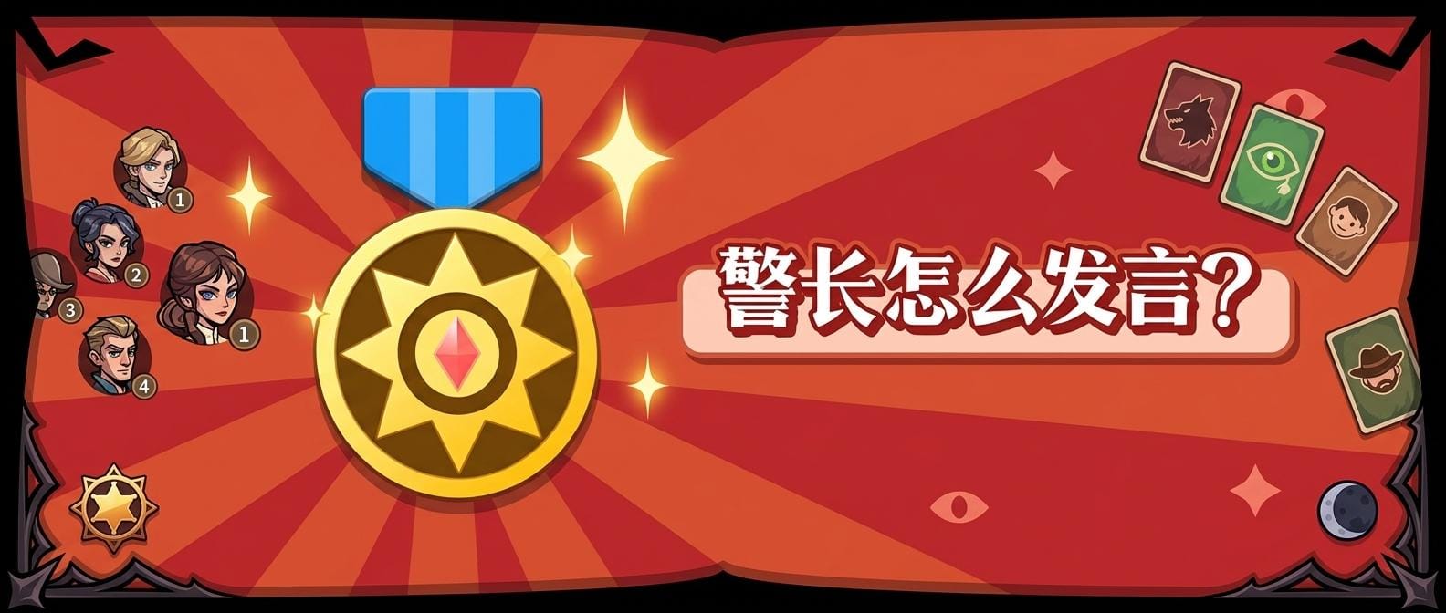 警长怎么发言