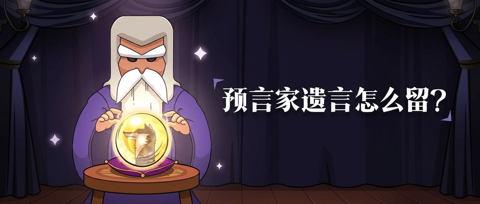 预言家遗言怎么留